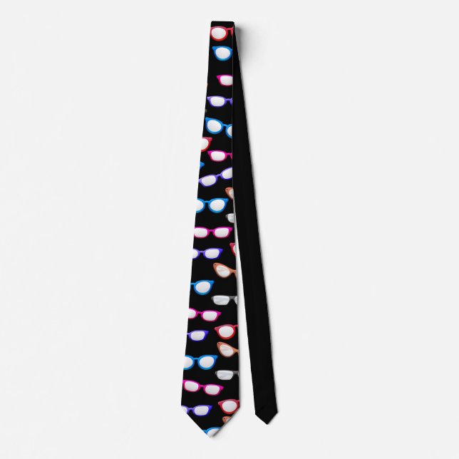 Customise colourful sunglasses tie (Front)