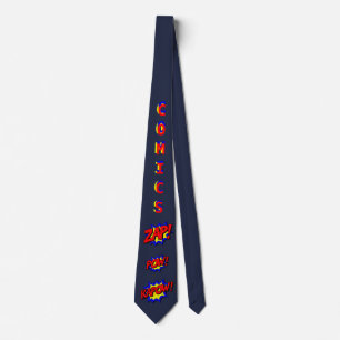 Customise Cool Comics Party Tie