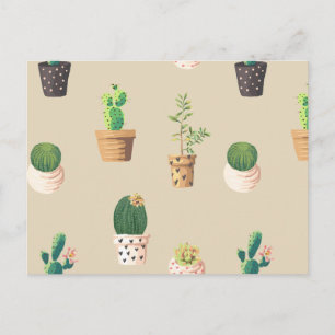 Customise Cool Flowers Postcard