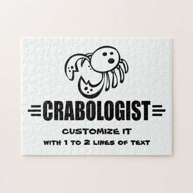 Customise Crab Jigsaw Puzzle (Horizontal)