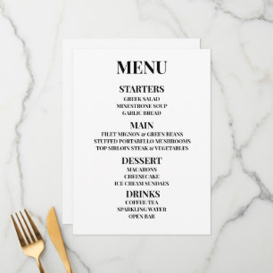 Customise - Create Your Own Custom Menu