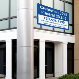 Customise Cremation Funeral Services Large Banner