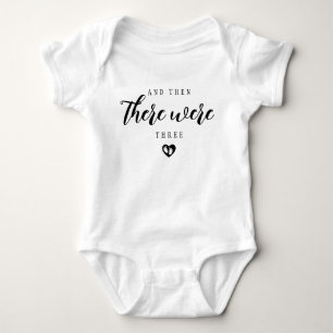 Customise Cute And Then There Were Number Baby Bodysuit