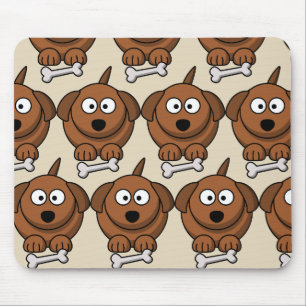 Customise Cute Dog for kids Mouse Mat