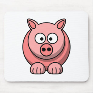 Customise Cute Pig Mousepad for Kids