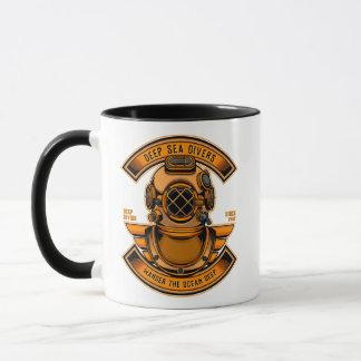 Customise Deep Sea Divers Diving Helmet Gear Sport Mug
