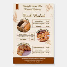 Customise Detailed Bakery Goods Entrance Promo