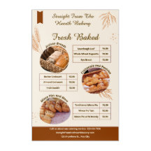 Customise Detailed Bakery Goods Entrance Promo