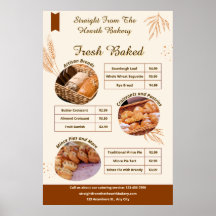 Customise Detailed Bakery Goods Entrance Promo