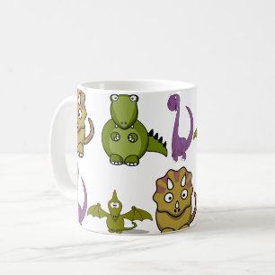 Customise Dinosaur Kids Coffee Mug