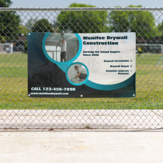 Customise Drywall Installation Contractor Business Banner
