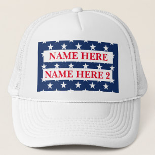 Customise Election Name  Trucker Hat