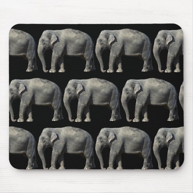 Customise Elephant Mouse Mat (Front)