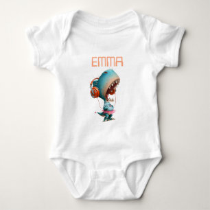 Customise Emma Gamer Baby Bodysuit 