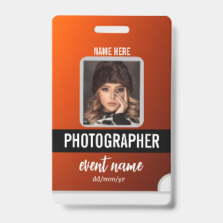 Customise events ID badges