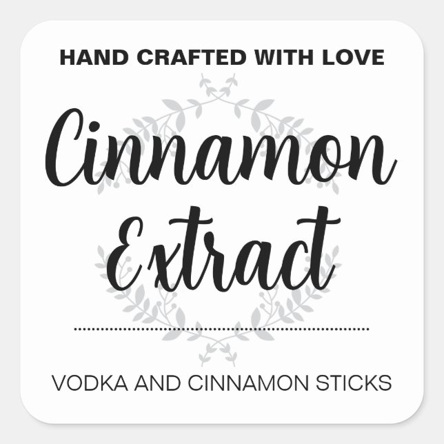 Customise Extract label VE022_05sq (Front)