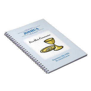 Customise, First Communion Body and Blood Notebook