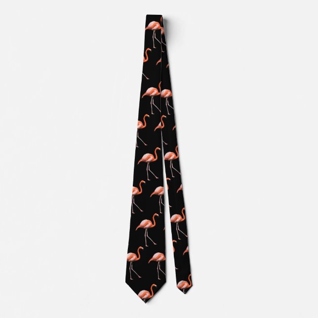 Customise Flamingos Tie (Front)