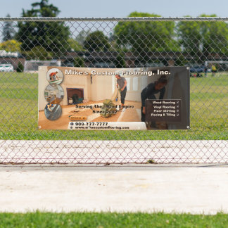 Customise Flooring Installation Contractor Promo Banner