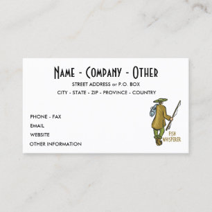 Customise Fly Fishing Business Card