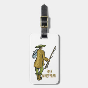Customise Fly Fishing Luggage Tag