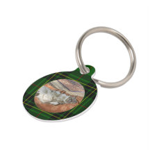 Customise Forbes Tartan Green Cat