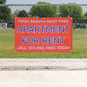 Customise Generic Apartment For Rent Lease   Banner