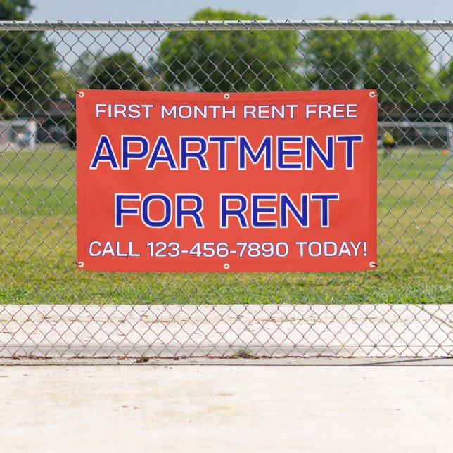 Customise Generic Apartment For Rent Lease   Banner (Insitu)