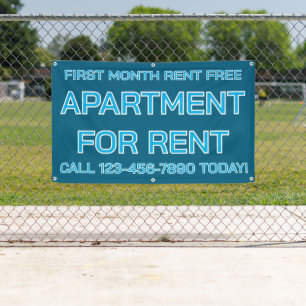 Customise Generic Apartment For Rent Lease Banner