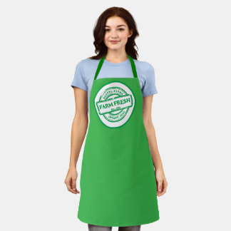 Customise Generic Farm Veggies Eggs Promo  Apron