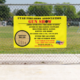 Customise Generic Gun Show Event  Detailed Icon Banner