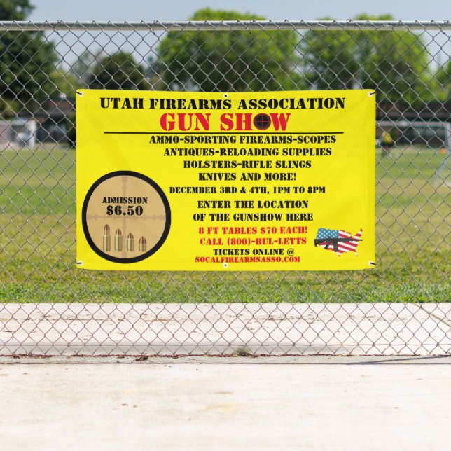 Customise Generic Gun Show Event  Detailed Icon Banner (Insitu)