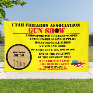 Customise Generic Gun Show Event  Detailed Icon  Banner