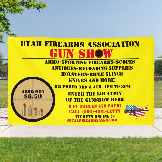 Customise Generic Gun Show Event  Detailed Icon  Banner (Outside)