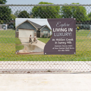 Customise Generic Home For Sale Text Real Estate Banner
