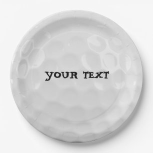 Customise Golf Ball Plate
