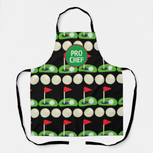 Customise Golf Pro Chef All-Over Print Apron