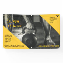 Customise Gym Workout Yellow Black Weight Image