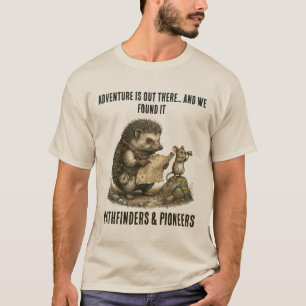 Customise Hedgehog & Mouse Adventure Explorer Tee