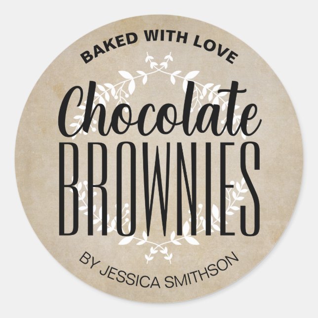 Customise Homemade label HM001_08rdv3 (Front)