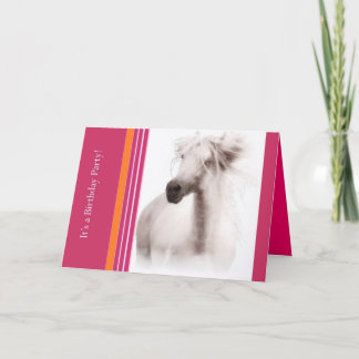 Customise Horse Party Invitations and Cards