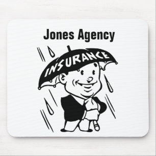 Customise Insurance Agent or Agency Mouse Mat