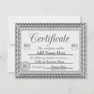 Customise It! Gift Certificate