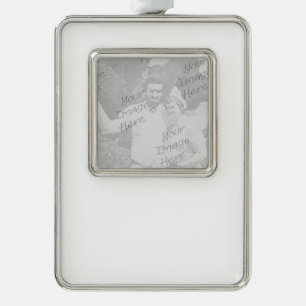 Customise It! Silver Plated Framed Ornament