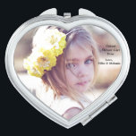 Customise it with your Photo Compact Mirror<br><div class="desc">Customise it with your Photo Compact Mirror. Perfect gift idea for wedding favour,  bridesmaid gifts or just for you!</div>