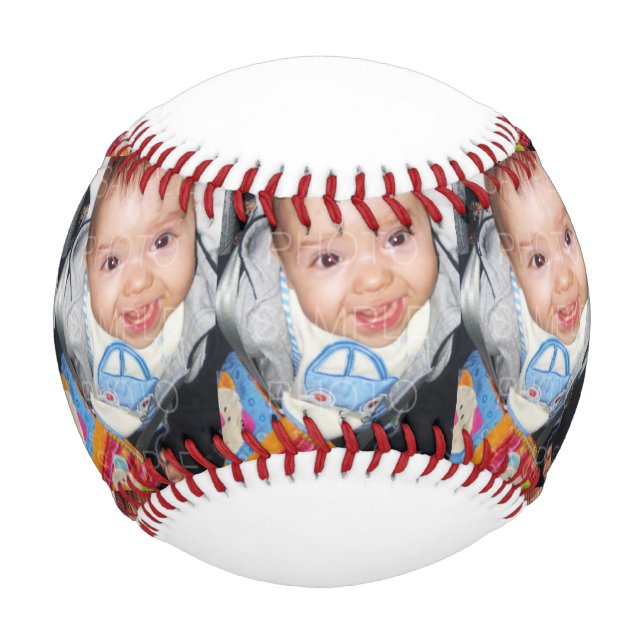 Customise it with Your photo pattern Baseball (Front)