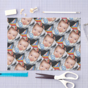 Customise it with Your photo pattern Tissue paper