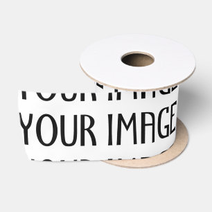 Customise it with Your photo Photo Ribbon Satin Ribbon