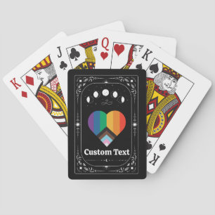 Customise LGBTQ Pride Tarot Rainbow Zodiac Magical Playing Cards
