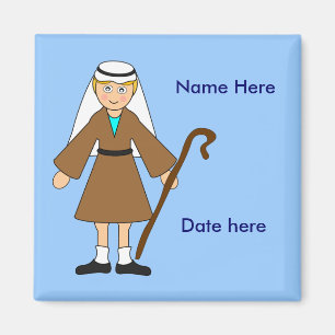Customise Me -- Children's Nativity "Joseph" Magnet
